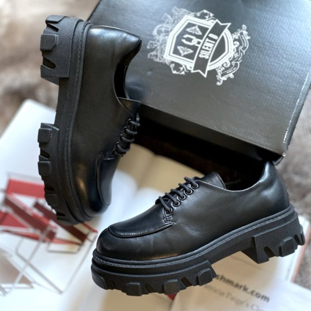 Anthropologie X Silent D Corrie Platform Oxfords